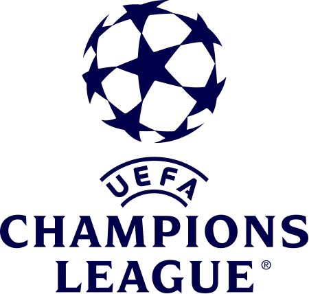 Champions League logo, a competition in the Premium UK IPTV lineup